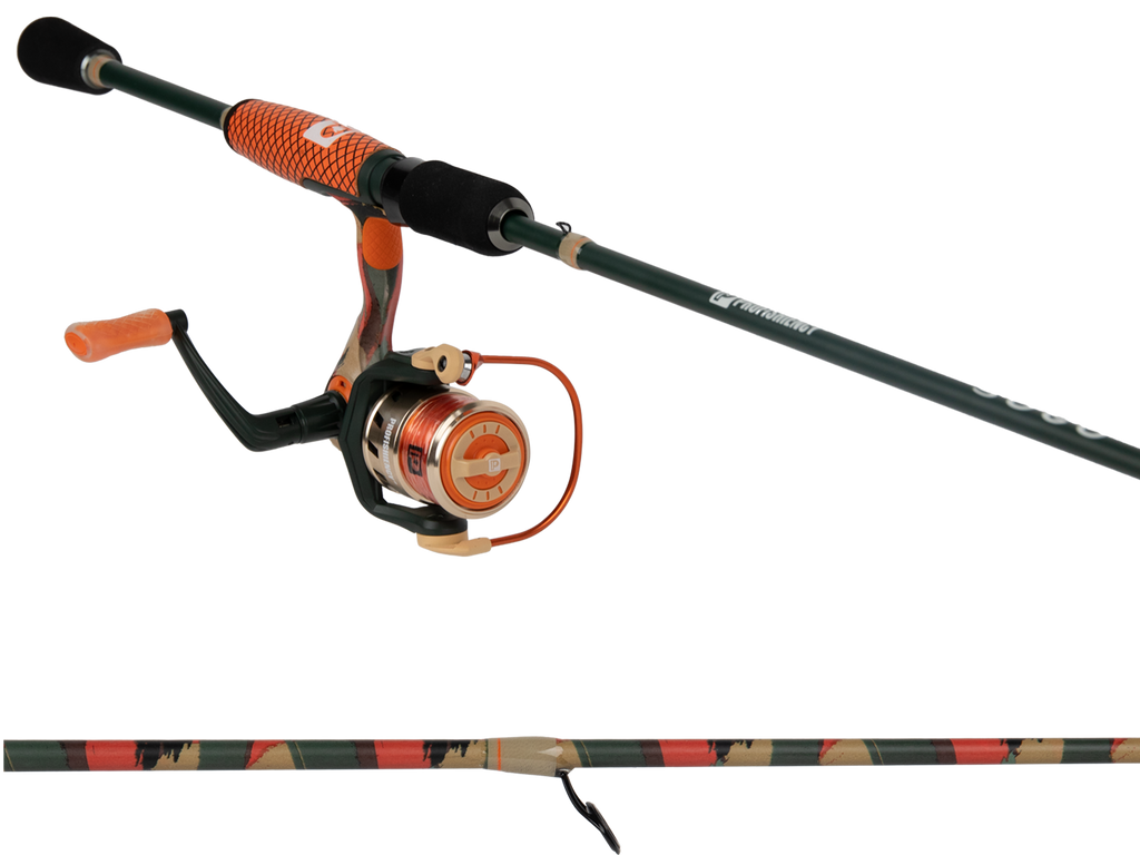 cheap spinning rod and reel combos Berkley Lightning Combo 9 premium ball bearings StrikeBack Rod & Reel Combo