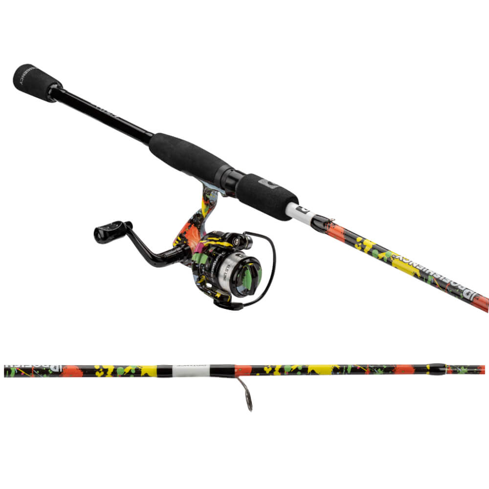 children's spinning rod and reel combo Nerf Micro 1 gear ratio reel Fishing Rod Combo and Spincast