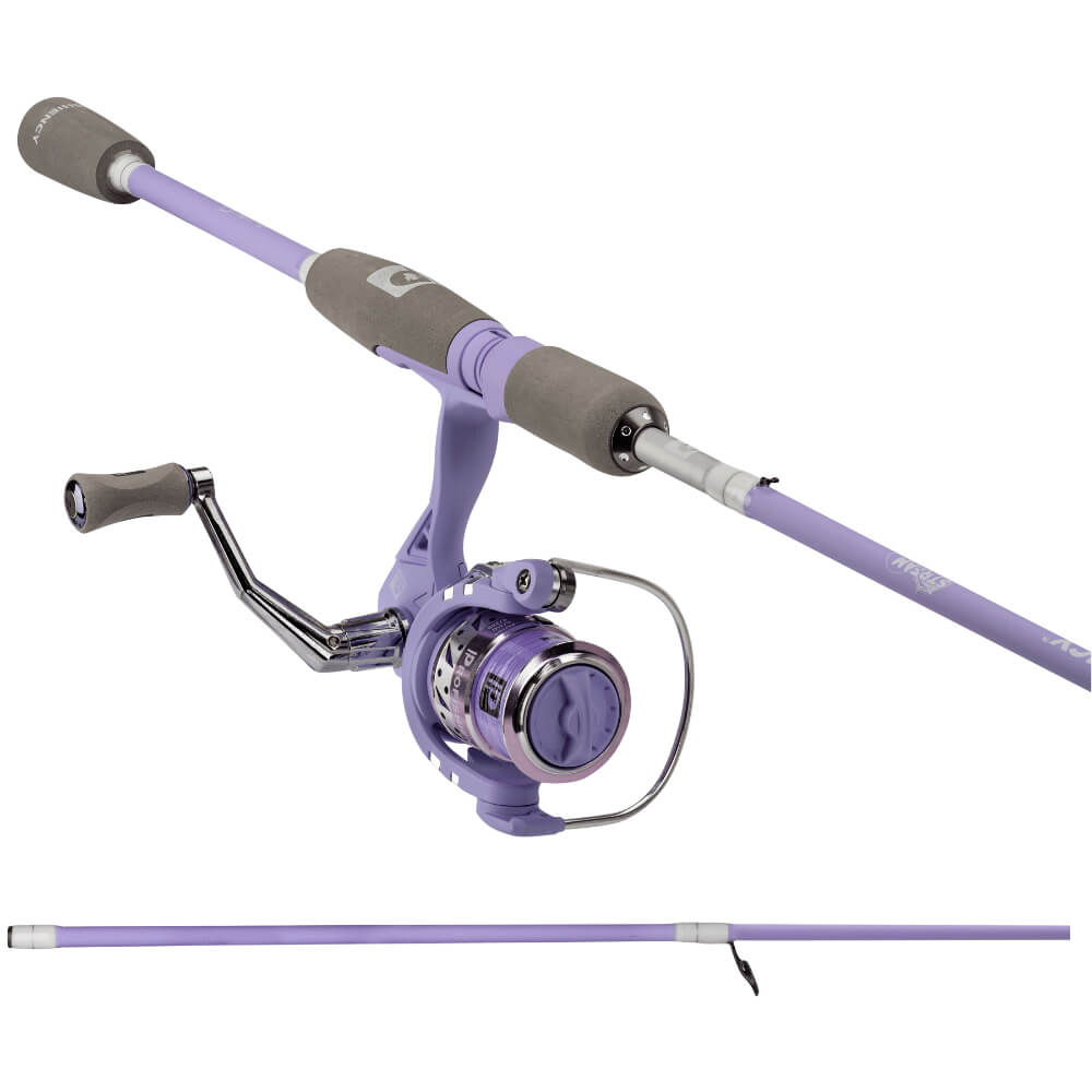 best womens fishing rod and reel Elite Spinning Ladies Combo catching cosmetics ProFISHiency Stream Queen Spinning Combo