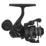 Black Profishiency spinning reel, side view with foam handle knob; spool reads PROFISHIENCY and 6+1 BB