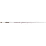 Profishiency Krazy Americana spinning rods displayed with colorful handles and durable fishing rod design in a natural outdoor setting.
