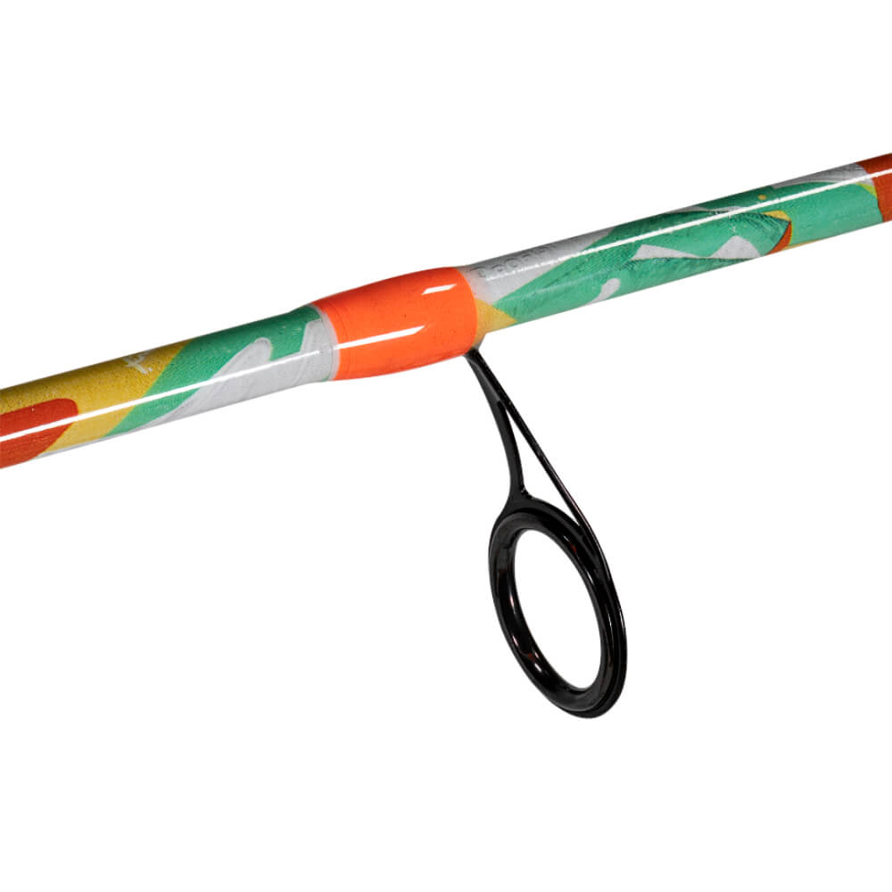 colorful fishing poles BnM The Super Stick 13 ft Pole This combo features vibrant colors and unique design Jenko HyperSense Crappie Spinning Rod