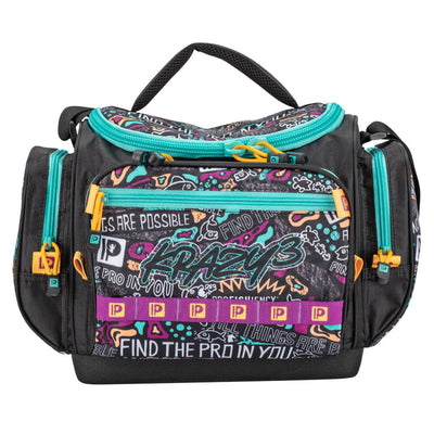 Profishiency Krazy 3 Tackle Bag showing multiple compartments and sturdy design for fishing gear storage.