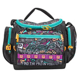 Profishiency Krazy 3 Tackle Bag showing multiple compartments and sturdy design for fishing gear storage.