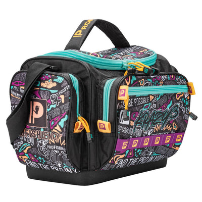 Profishiency Krazy 3 Tackle Bag showing multiple compartments and sturdy design for fishing gear storage.