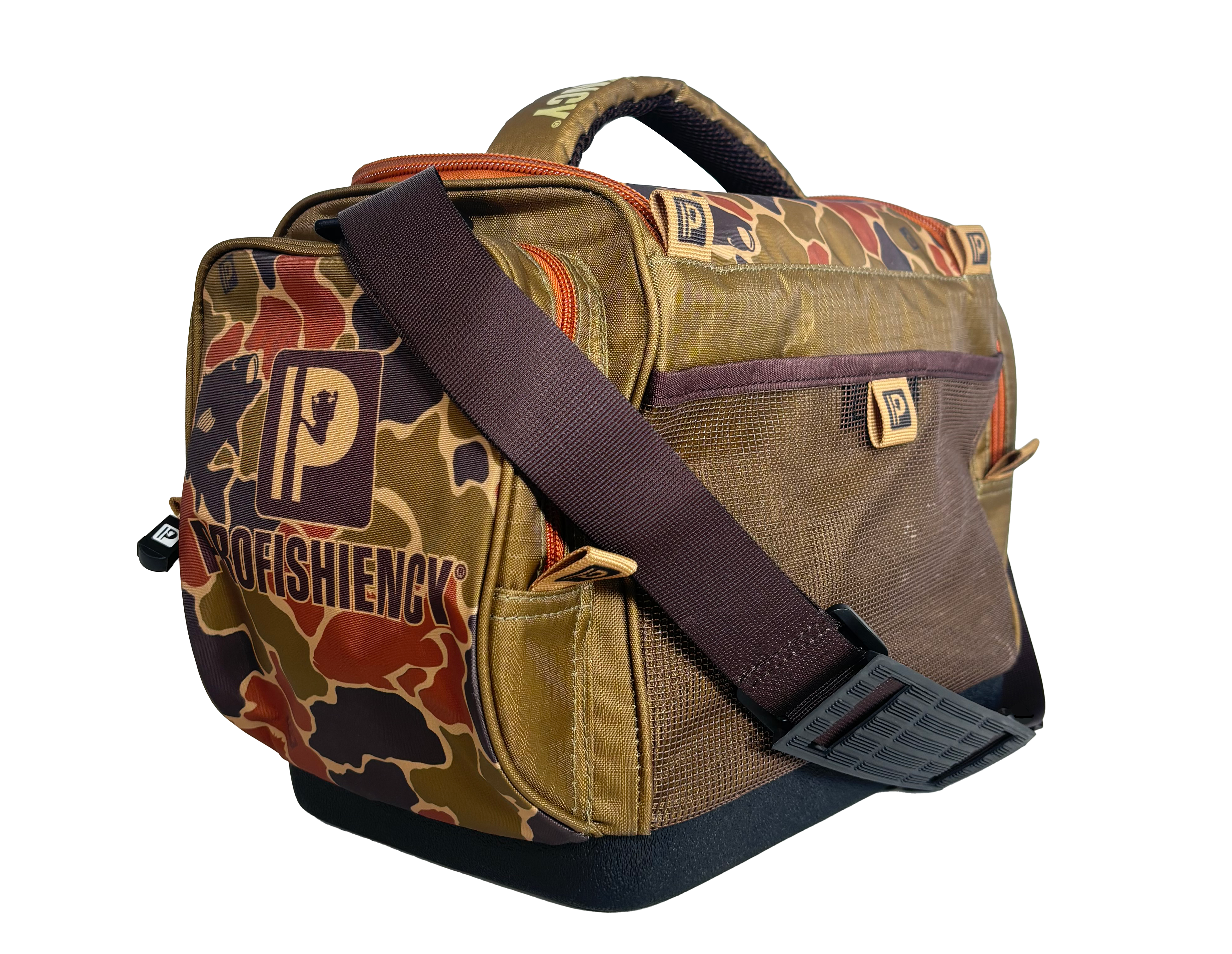 best duffel style fishing tackle bag KastKing Bags, Orange Crafted from ultra Thunderhead Large Roll-Top Duffel