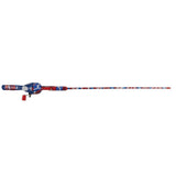 Profishiency Americana Tangle-Free Combo poles with smooth, tangle-free design, shown from the top view.