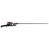 Black Profishiency Tangle-Free Poles for fishing, shown from the side, designed to prevent tangling during use.