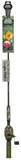 Green camo Profishiency Tangle-Free Combo poles, designed to prevent tangles during fishing, with a durable green camo finish.
