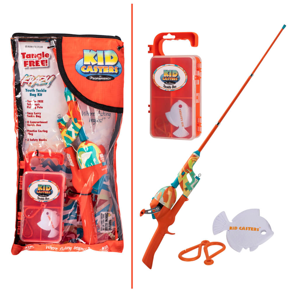 Kid Casters Krazy Tackle Bag Kit