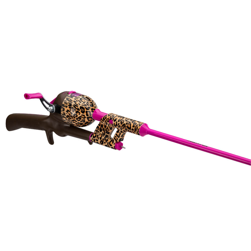 Kid Casters Leopard Tangle-Free Fishing Combo KCSNTLEOPARD