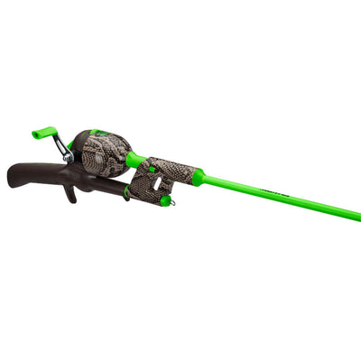 Profishiency Snake Tangle-Free Combo with angled poles, designed to reduce tangles during fishing.