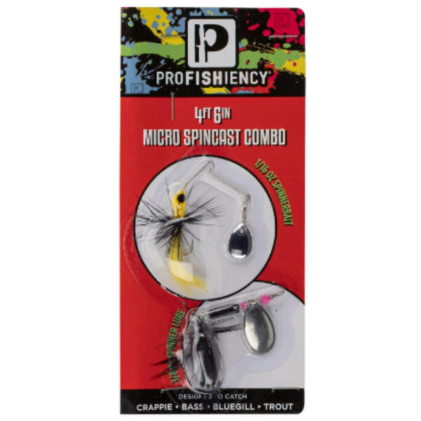 4' 6'' Marble Micro Spincast Combo | Profishiency