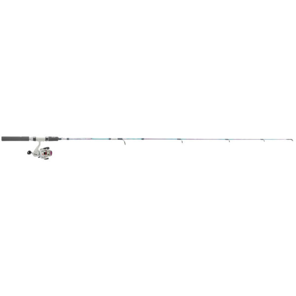ProFISHiency True Timber Rift Camo Dock Fishing Combo, 34 Fiberglass Rod, Micro Spincast Reel w/ 4:1:1 Gear Ratio