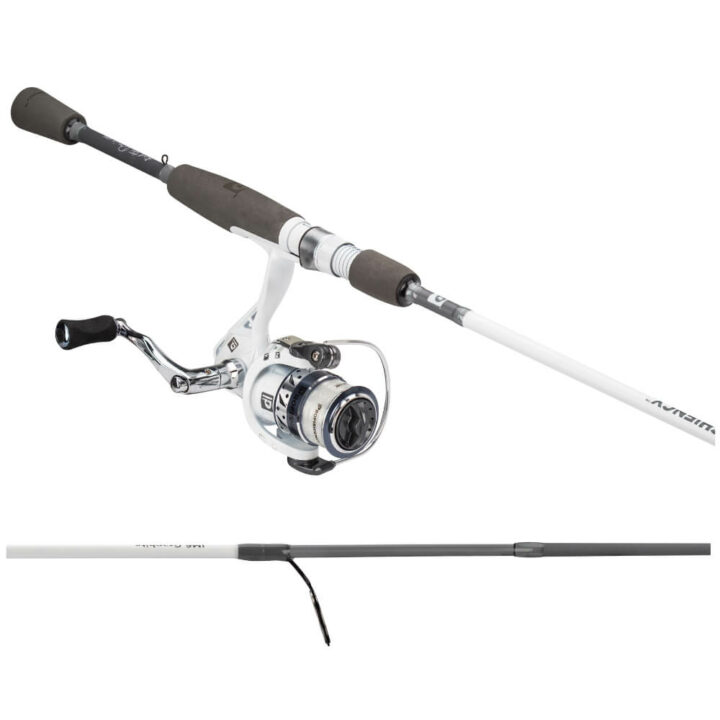 Omega Pro Spincast Reel and Fishing Rod Combo, IM6 Graphite
