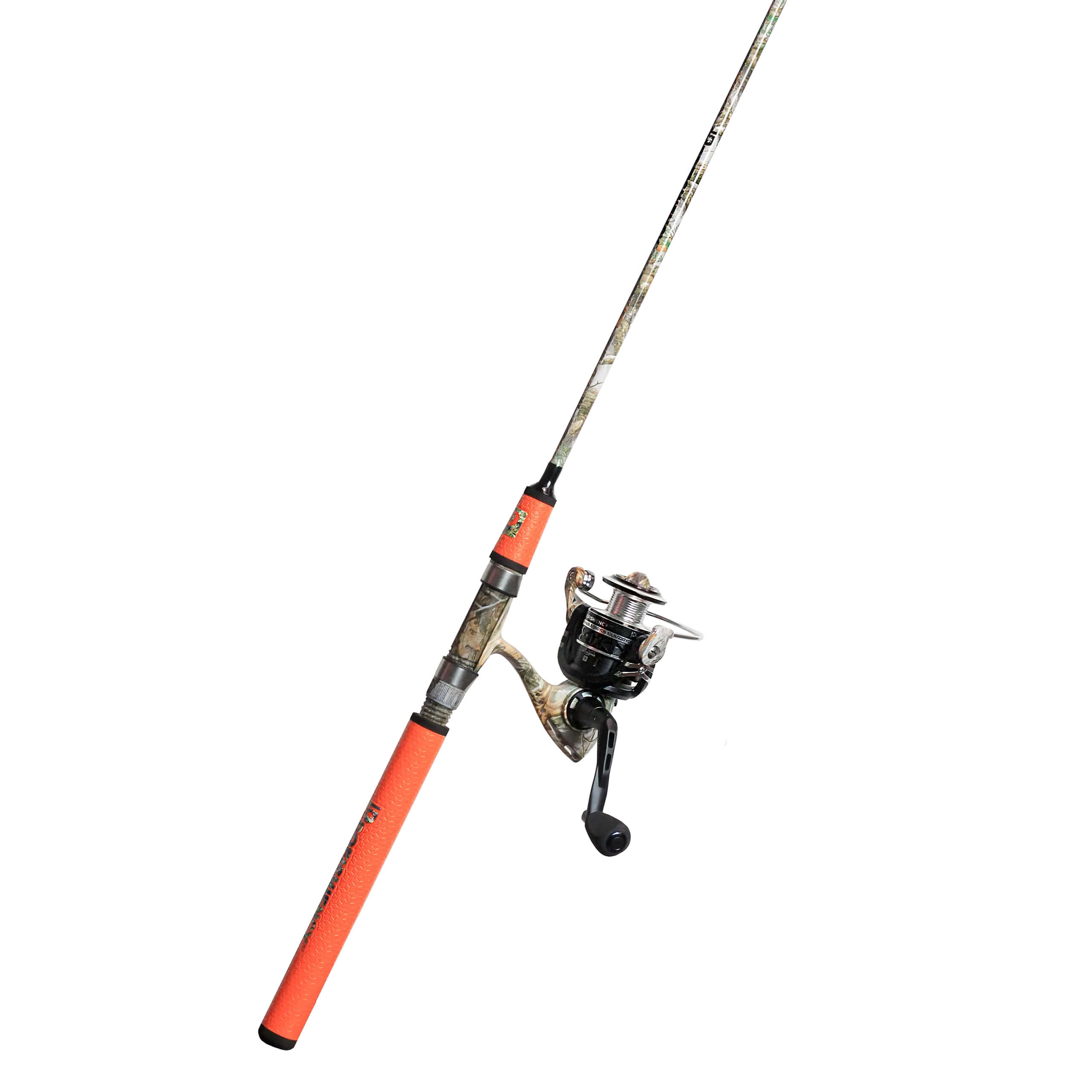 Cam's Orange Poseidon 6'2 Spinning Rod and Reel Combo