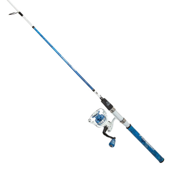 Real Tree Wave True Blue Camo Spinning Combo Forward