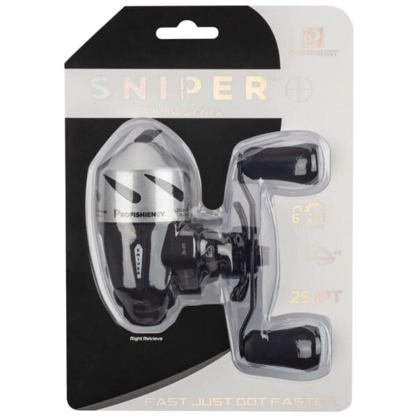 Anything Possible ProFISHiency Sniper E-Series Micro Spincast Baitcast Reel